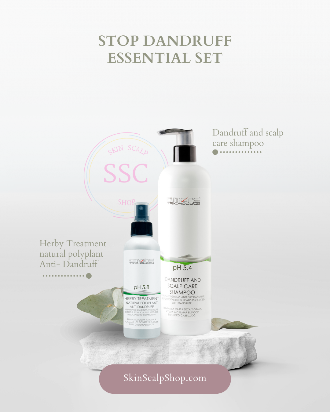 STOP Dandruff - Essential set