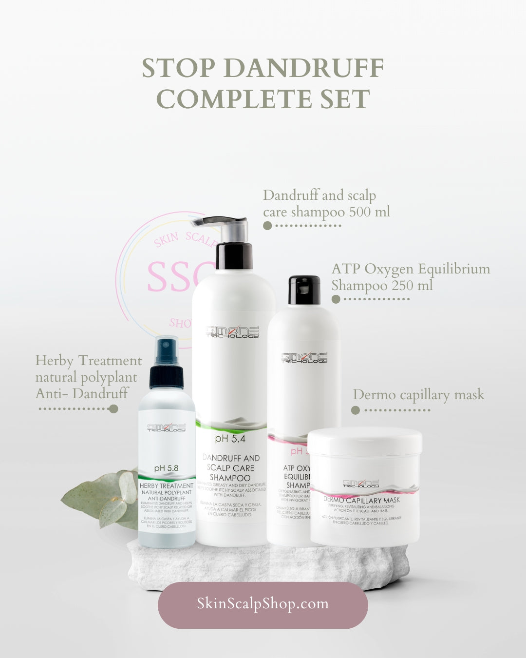 STOP Dandruff Complete set