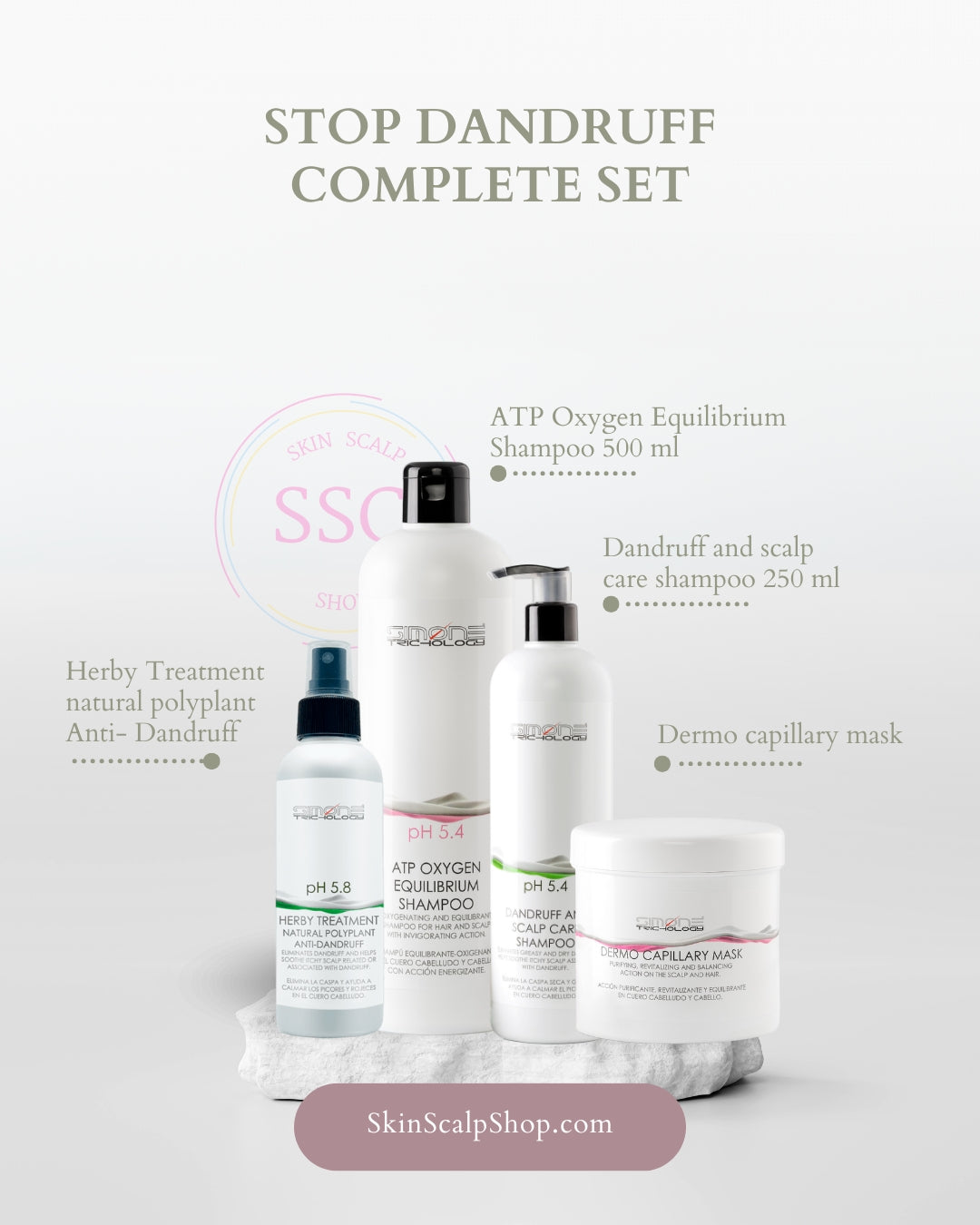 STOP Dandruff Complete set