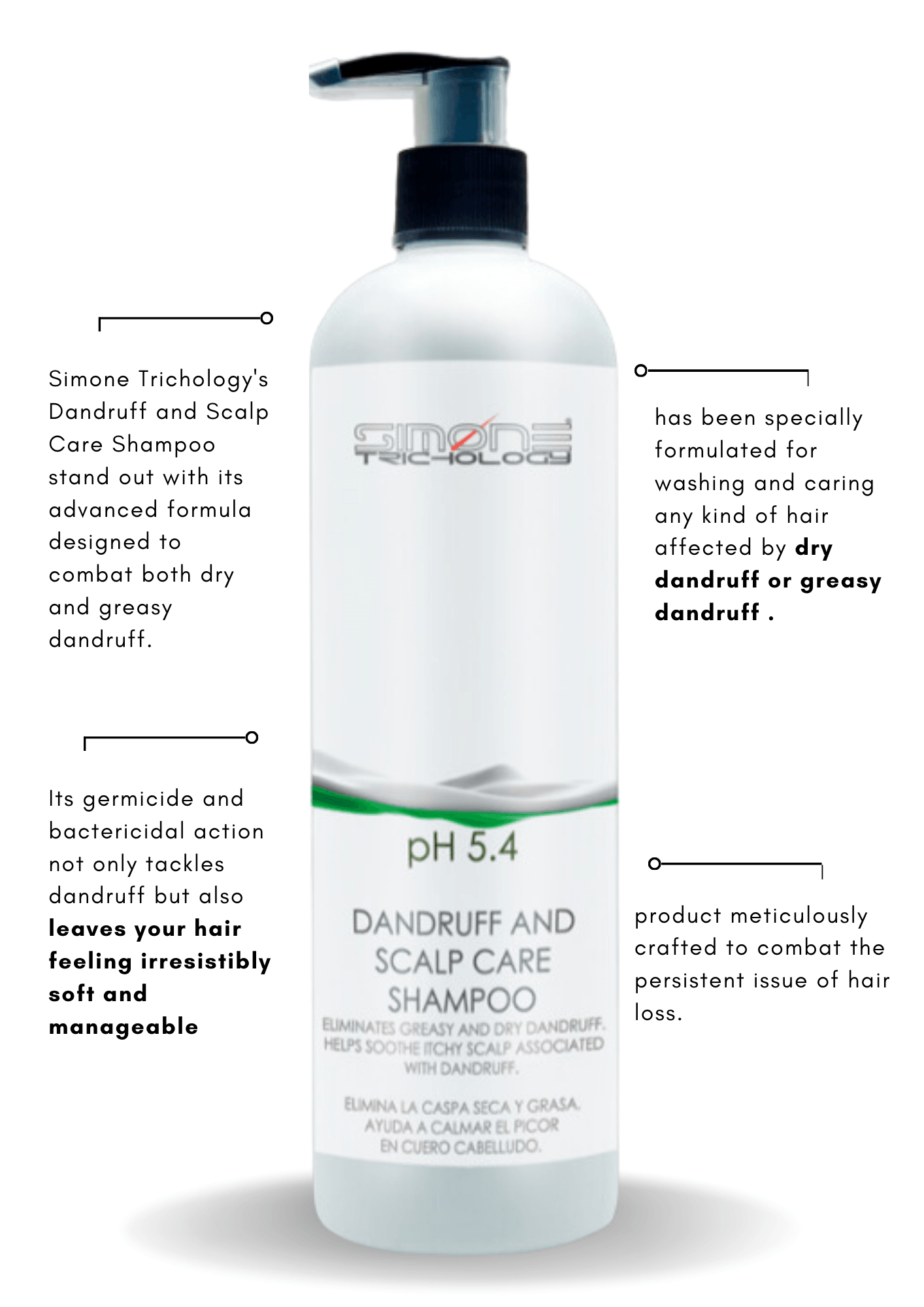 Dandruff and scalp care shampoo - Skin Scalp Clinic