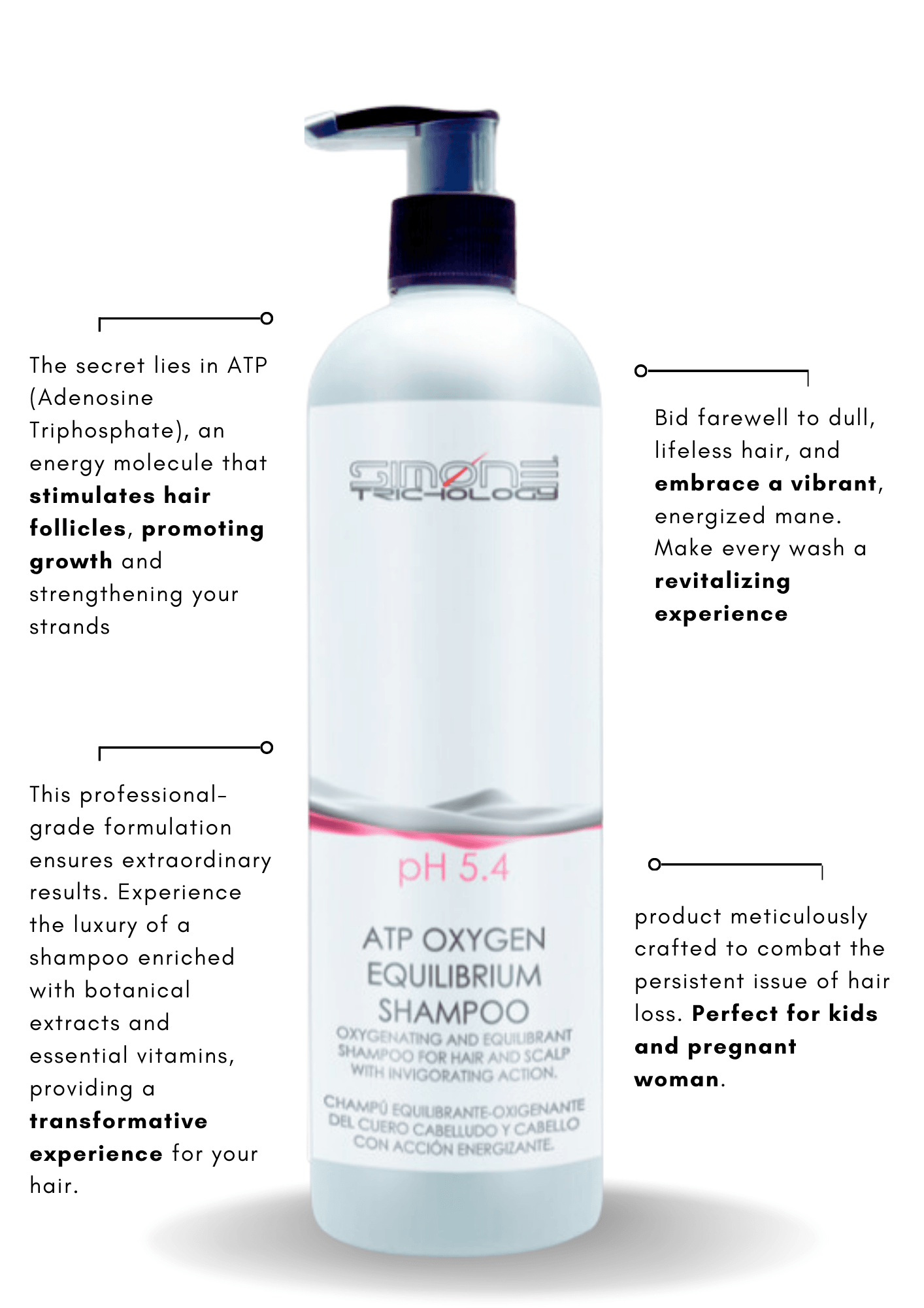 ATP Oxygen Equilibrium Shampoo - Skin Scalp Clinic